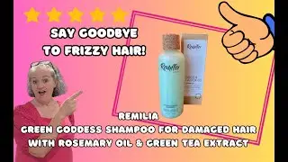 Remilia Green Goddess Shampoo for Damaged Frizzy Hair