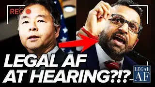 Kash Patel Gets DESTROYED by Legal AF Video at House Hearing
