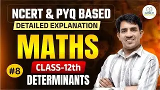 #8 Determinants  Class 12 Maths  | Board Exam 2026 Marks Booster | Krishnan Sir