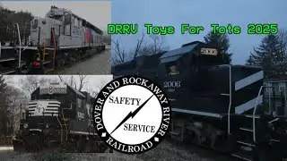 Chasing The 2025 DRRV Toys For Tots Train (12/7/2025)