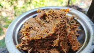 রসুন দিয়ে শুঁটকির ভর্তা রেসিপি।Bhorta Recipe।Rosun Diye Shotkir Bhorta।villagecoking।Garlic Bhorta।