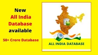 all india database | 50+ crore database available with state wise database | Free Bulk whatsapp soft