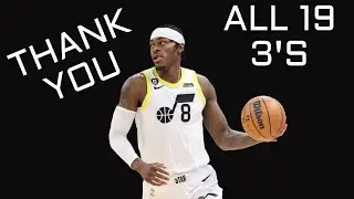 THANK YOU Jarred Vanderbilt | All 19 Jazz 3 Pointers 22-23 Season