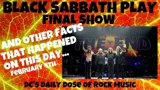 DC's Daily Dose of Rock Music History for February 4th.