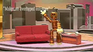 stikbot runs a talk show in San Frisco