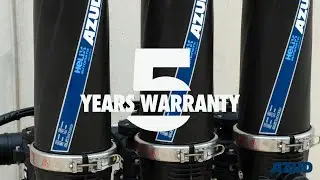 Hasta 10 a&ntilde;os de garant&iacute;a en tus equipos de filtraci&oacute;n AZUD HELIX