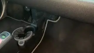 Smart ForTwo 451 installing cup holder установка подстаканника