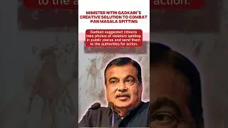 Minister Nitin Gadkari's Creative Solution to Combat Pan Masala Spitting