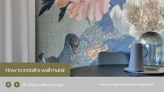How to install a wall mural | Origin Wallcoverings