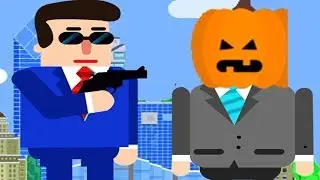 Mr Bullet Gameplay Part 2 - Halloween Special Event 2019 ( ios, Android )