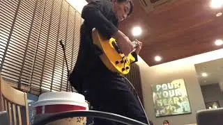 Starbucks jazz live/amazing grace(loopguitar Masaru Iwai)