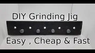 DIY | Knife Making | Making a Grinding Jig | Easy, Cheap & Fast | Knifemaker Tools | Schleiflehre