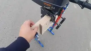 Стойка для лодочного мотора podMOTOR - подробный обзор