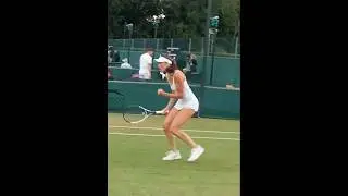 Carson Branstine's Reward is to Play Sabalanka at Wimbledon #wta #wimbledonqualifying