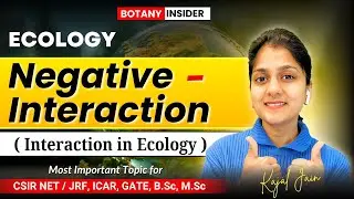 Interactions in Ecology(Part-2)- Negative interaction| Predation| Parasitism I Spite Competition II