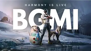 Harmony Is Live : 🎲 BGIS Practice Matches Started!!😨🔥 | Solo Rush Gameplay in BGMI 🎮❄️
