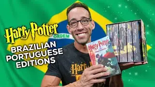 Гарри Поттер на бразильском португальском 🇧🇷 Распаковка и обзор
