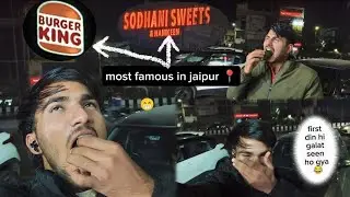 Jaipur ka famous pan wala ,😍☠️ || glt seen ho gya 😁[ burger 🍔 king or sodhani sweets ] most famous👈🏻