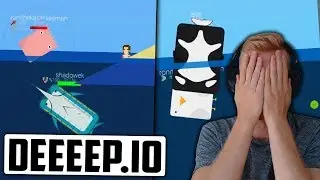 Pelottavin Kalapeli KOSKAAN!! | Deeeep.io