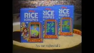 Rice Krispies 3D Hologram Cards Promotion (Kellogg's) TV Commercial - 1990
