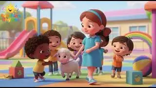 Mary Had a Little Lamb 🐑 A Sweet Story Song Sunshine Rhymes
