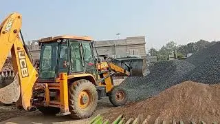 JCB 3dx stocking 20mm aggregate 👍