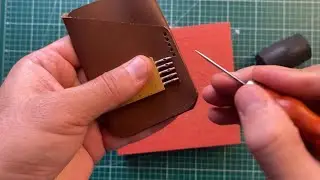 DERİ HOBİ 2 BAŞLANGIÇ  (Ücretsiz Şablon, Kesme, Delme, Dikme)