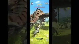 Monster Hunter NOW - VS Red Flying Dragon Rathalos #games #gameplay #monsterhunter #mhnow