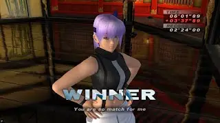 Dead or Alive 3++ [CXBX]: Time Attack Run with Ayane (MOD COSTUME: 