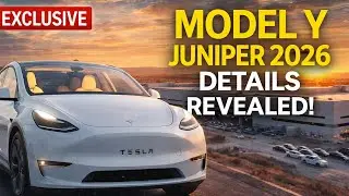 NEW Model Y Juniper 2026 Revealed at Giga Texas | Tesla&rsquo;s Next Production Line Explained