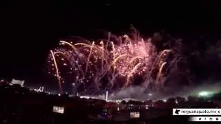 Feria de León 2015 - Fuegos Artificiales clausura 8 febrero 2015