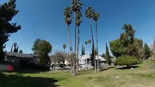 DJI FPV DRONE CRASH  Flipped about 15 times on the grass!!! INTACT inside and out!