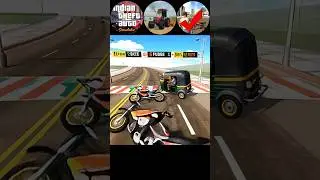 Auto Racing Challenge 😱 In IBD3D Vs IVS3D Vs ITAS 💥 #shorts #gta #gaming #indiantheftauto