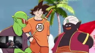 Goku RAPS LIKE HE'S FROM TEXAS! / REACTION