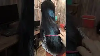 Silky Hairplay by sister of | #hairplay #hairstyle #thickhair #silkyhair