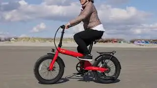 E-Go Max+ Plus Folding Electric Bike | Fat Tyre Folding E-Bike