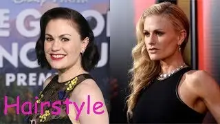 Anna Paquin hairstyle (2018)