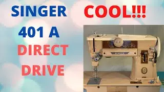 Vintage Singer 401A Direct Drive