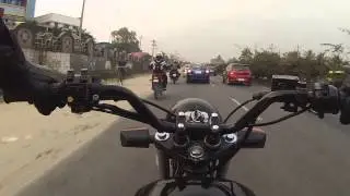 TVS Suzuki Shogun - Ride to Ooty 2015 ( Mysore Rd) - 1 GOPRo