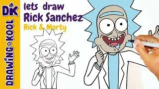 How To Draw Rick Sanchez Easy! | Rick And Morty