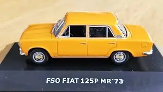 22. Legendy FSO - Fiat 125p MR'73 1:43 - DeAgostini