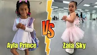 Ayla Prince (The Prince Family) vs Zaia Sky (Forever Us) 🔥 CRAZY Body Transformation 0 to 2025