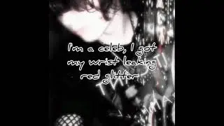 KidSnorlax - leaking red glitter ft. cholorofilm (lyrics)