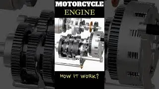 How Motorcycle Engine working 🤔