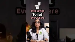 Don&rsquo;t Say TOILET Everywhere | Different Names for Toilet in English | English Vocabulary Practice