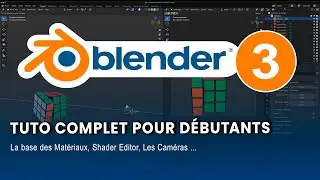 Les bases de Blender - Partie 3 - En Français #blendertutorial #apprendreblender