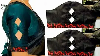 New Style Trending Blouse Sleeve Designs Cutting and Stitching Step by Step || Blouse Sleeves Design