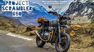My Himalayan 650 review | Project Scrambler | top speed | off-roading | Mr. Motonator