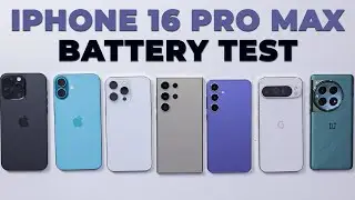 Тест времени автономной работы iPhone 16 Pro Max