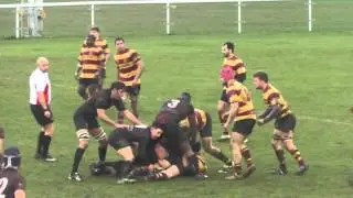 Crozier's 1st try against Westcliff RFC 13/02